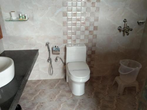 Bathroom sa Vamoose Heritage Resort