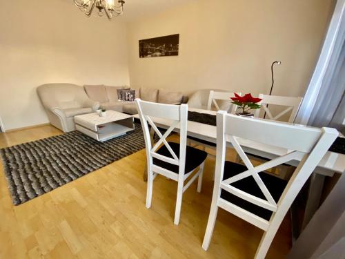 Χώρος καθιστικού στο Apartament Rzeszow Hetmanska