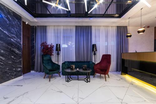 Posezení v ubytování Hammeum Hotel