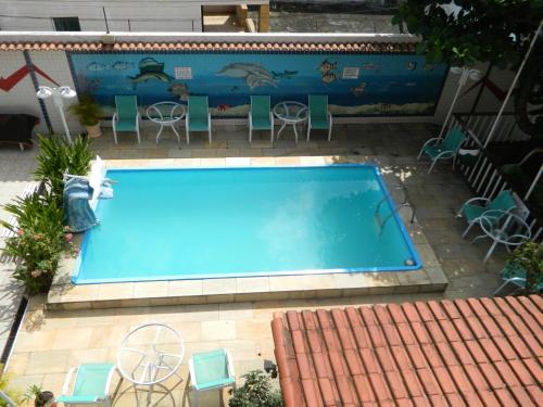 Uma vista da piscina em Hotel Gaivota ou nos arredores