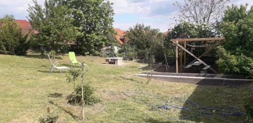 Zahrada ubytování Plitzner Belvárosi Apartmanház