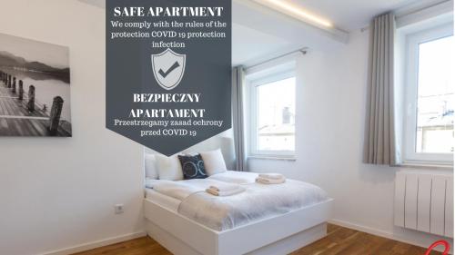 Krevet ili kreveti u jedinici u objektu Apartment Nearto Old Town Sebastiana street