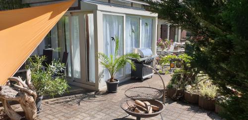Κήπος έξω από το Ferienhüsli 1.OG mit Terrasse
