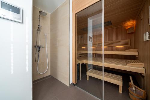 Koupelna v ubytování Haus Heidelberg