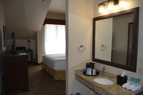 Et badeværelse på Holiday Inn Express Springdale - Zion National Park Area, an IHG Hotel