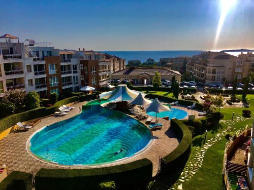 The swimming pool at or close to Sea View NewApartment-Bulgaria-Chernomorets