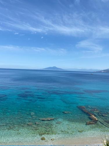 a view of a large body of water at La Baia di Napoli in Capri