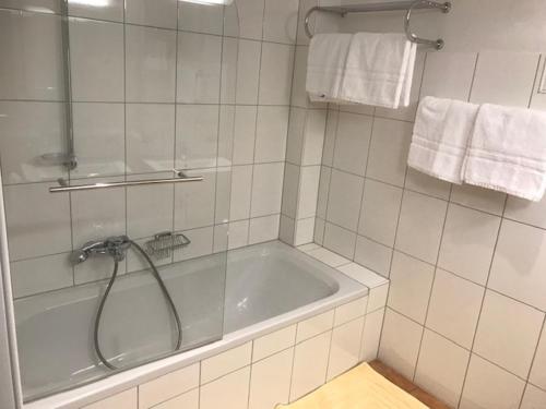 Ванная комната в Haus Emilia am Faschinajoch