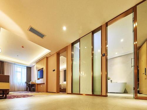 Χώρος καθιστικού στο Lavande Hotel Changchun Peoples Square
