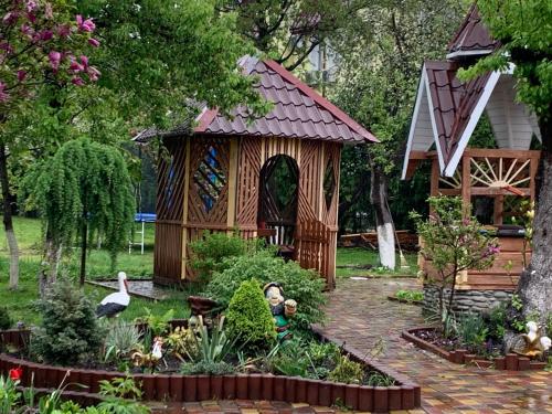Zahrada ubytování Villa Yaryna