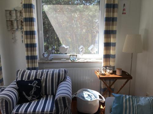 Χώρος καθιστικού στο Apartament Visby