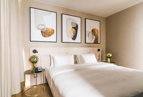 Postel nebo postele na pokoji v ubytování Radisson Blu Hotel Sopot