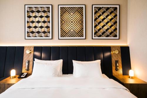 Postel nebo postele na pokoji v ubytování Radisson Blu Hotel Sopot