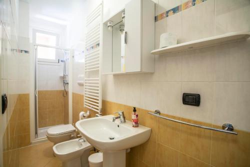 Ένα μπάνιο στο Residence Karina