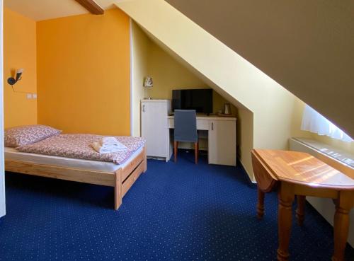 Hotel Rustikalにあるベッド