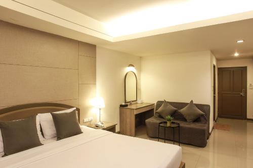 Katil atau katil-katil dalam bilik di Lee Garden Bangkok