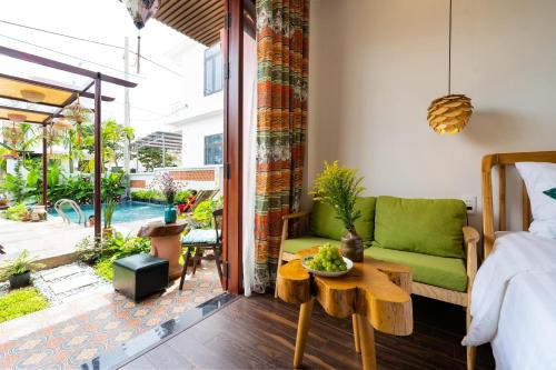 Πισίνα στο ή κοντά στο An Nhien Boutique Villa