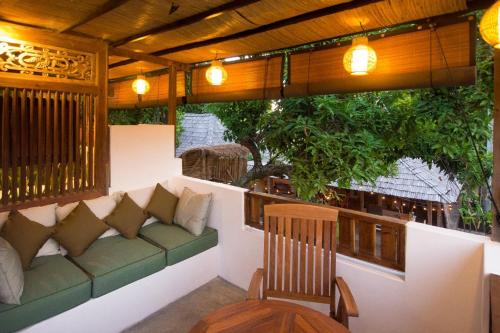Гостиная зона в The Mandana Villa Gili Air