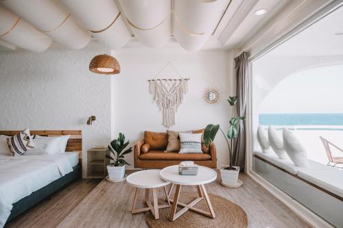 Yellow's Kenting B&B IIにあるシーティングエリア