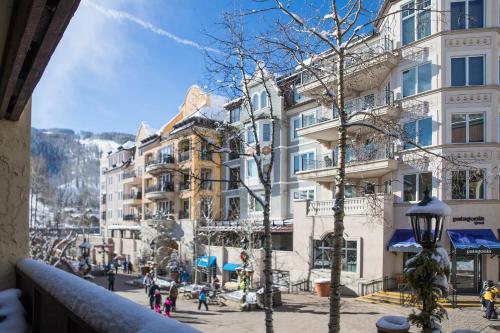 a view of a city street with buildings at Lionshead Arcade by Vail Realty in Vail