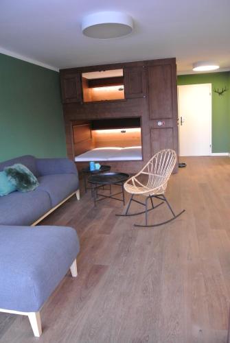 Χώρος καθιστικού στο Haus Wiesberger Apartment TOP25 Südseite
