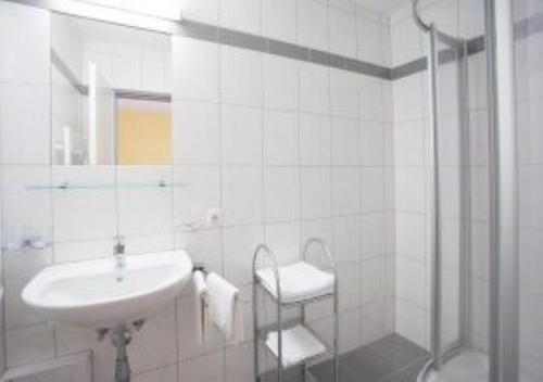 Koupelna v ubytování Alpengasthof Gaislach Alm