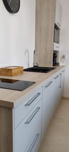 Dapur atau dapur kecil di Apartamenty Hugo Centrum