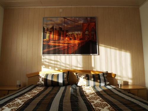 Postel nebo postele na pokoji v ubytování Ferienwohnung Beate 1