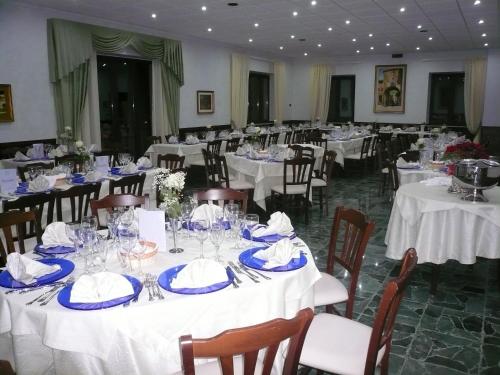 Restaurace v ubytování Albergo Belvedere