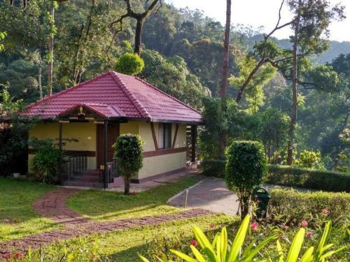 Landskap semula jadi dekat dengan penginapan di ladang