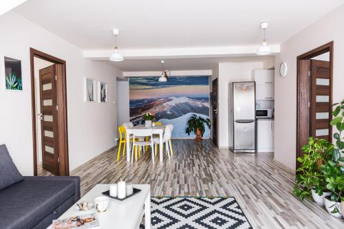 Kuchyňa alebo kuchynka v ubytovaní Apartament w centrum