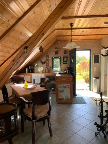 Η κουζίνα ή μικρή κουζίνα στο „Rentmeisterhaus Basedow“