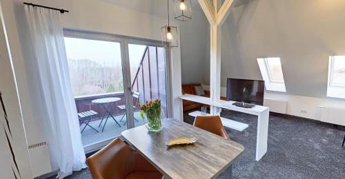 Posezení v ubytování Boardinghouse Emden
