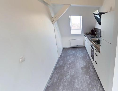 Kuchyň nebo kuchyňský kout v ubytování Boardinghouse Emden