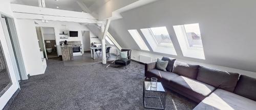 Posezení v ubytování Boardinghouse Emden