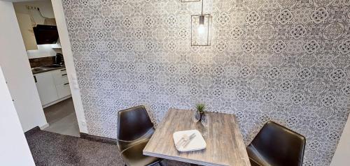 Posezení v ubytování Boardinghouse Emden