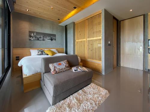 Et opholdsområde på ReLife Windy Naiharn by Beringela