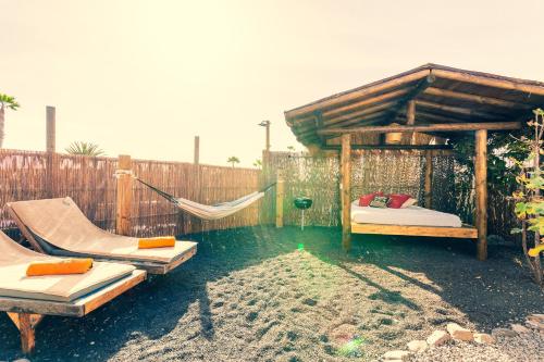 Gambar di galeri bagi Finca De Arrieta Village - Yurts and Stone Cottages - Shared Pool - Walking distance to Arrieta Beach - Off Grid di Tabayesco