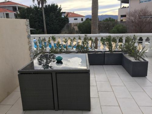 Μπαλκόνι ή βεράντα στο Villa Colombier