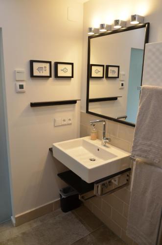 Kylpyhuone majoituspaikassa Apartment Moore