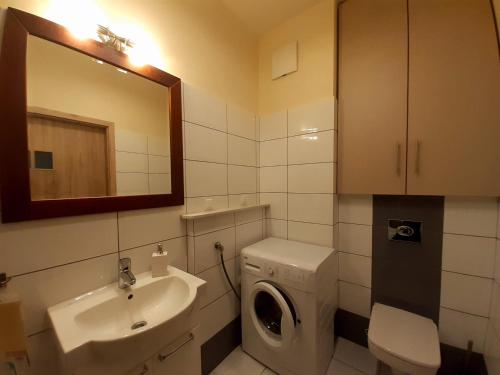 Kúpeľňa v ubytovaní Green Wilanów Apartment with free parking