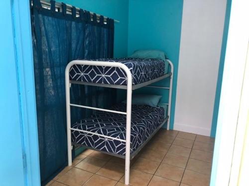 a couple of bunk beds in a room at Darwin Hostel in Darwin