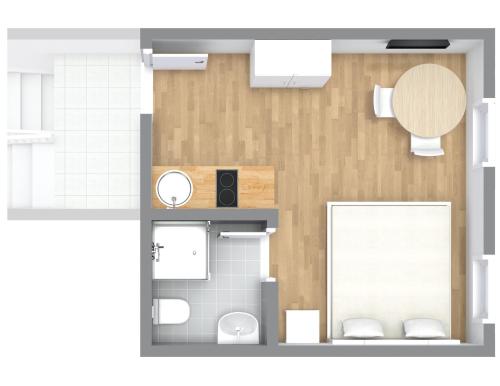 План на етажите на Arthouse Apartments am Eigelstein