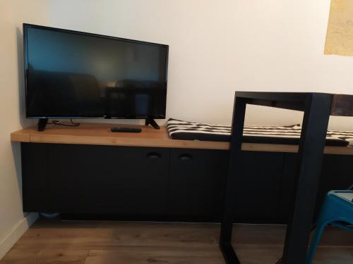 Et tv og/eller underholdning på Villa Mouneyra - Appartements calmes avec parking - Centre Bordeaux