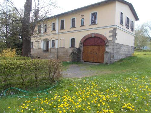 Zahrada ubytování U Dvou lipek pod Broumovskými stěnami