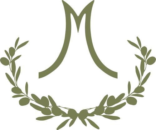 a letter k with a laurel wreath at Hotel Murgia in Santeramo in Colle