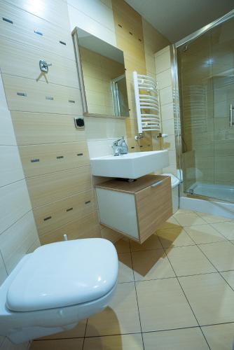 Ένα μπάνιο στο SKALNY apartamenty, pokoje