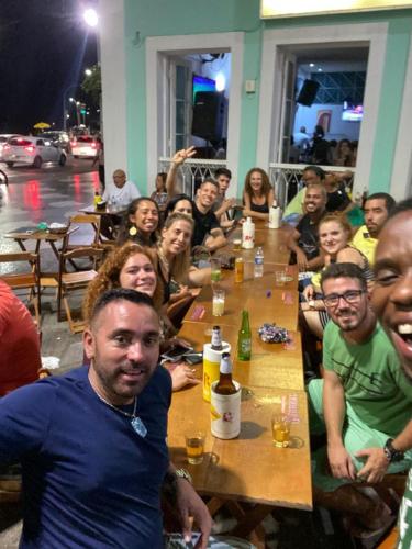 Tetamu yang menginap di Porto das Palmeiras Hostel