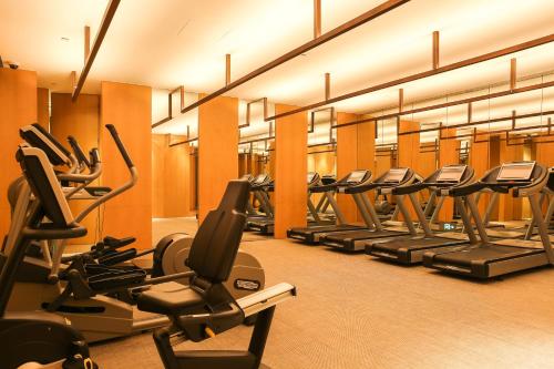 Fitness centrum a/nebo fitness zařízení v ubytování Grand Hyatt Chengdu