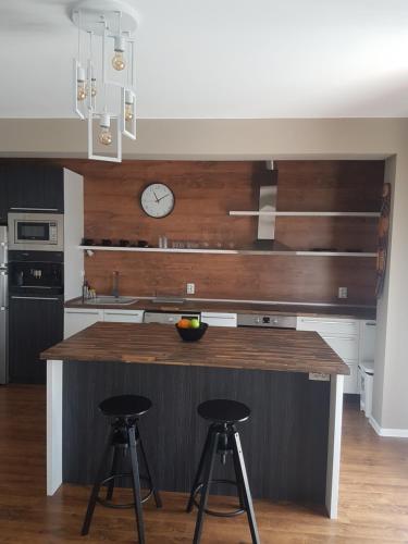 Η κουζίνα ή μικρή κουζίνα στο LUXURY SUITE 2